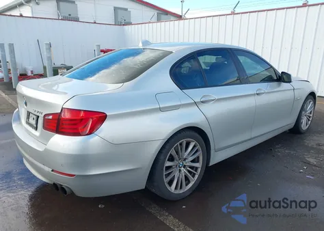 2011 BMW 550I из США, поврежденный, VIN WBAFR9C51BC617921